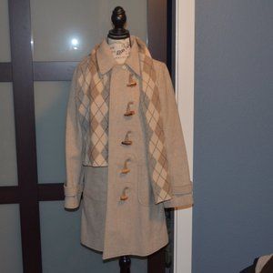 Womens Small J.Crew Wool City Coat